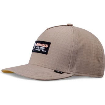 Djinns Curved Brim HFT Sunday Coffee RipStop Brown Snapback Cap