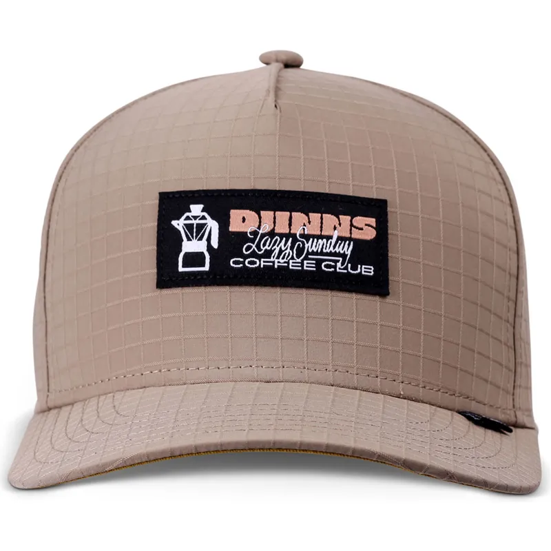 lippikset-kaareva-ruskea-snapback-hft-sunday-coffee-ripstop-djinns lippikset-kaareva-ruskea-snapback-hft-sunday-coffee-ripstop-djinns