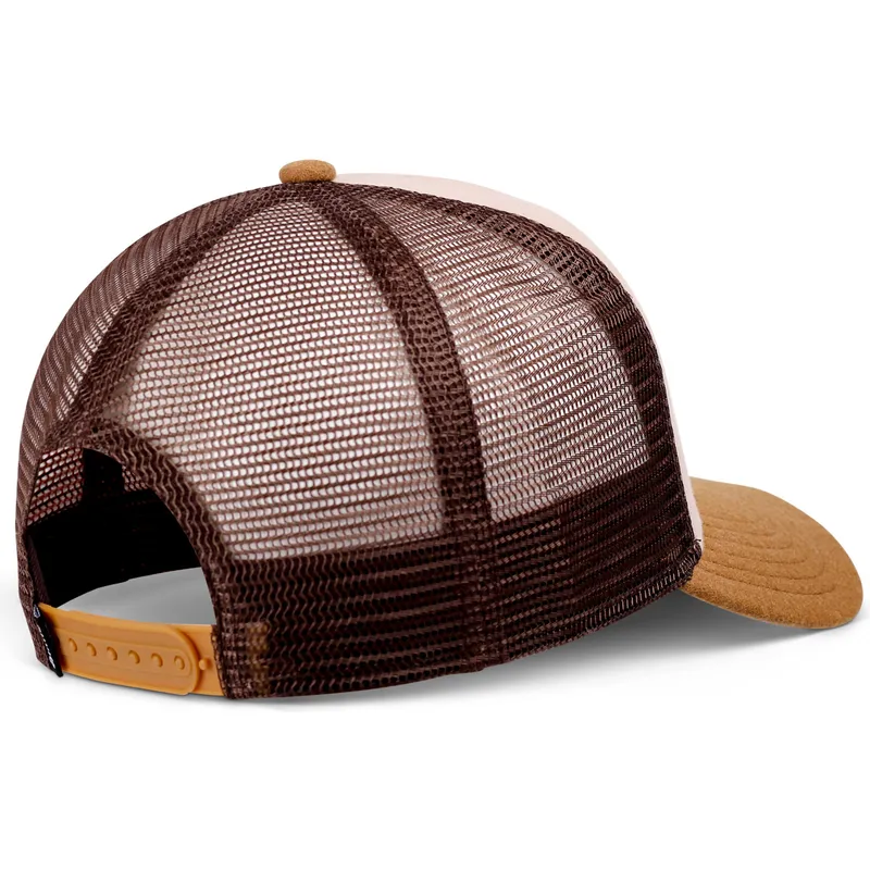 lippikset-kaareva-rekka-ruskea-snapback-lazy-barista-djinns
