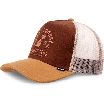 Cap kaareva brown snapback Djinns