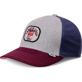 Lippikset kaareva monivärinen snapback lapsille Food Tomato Soup Djinns