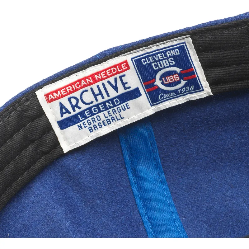 cap-kaareva-blue-adjustable-strap-cleveland-cubs-mlb-american-needle cap-kaareva-blue-adjustable-strap-cleveland-cubs-mlb-american-needle