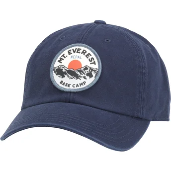 Cap kaareva navy blue adjustable strap American Needle