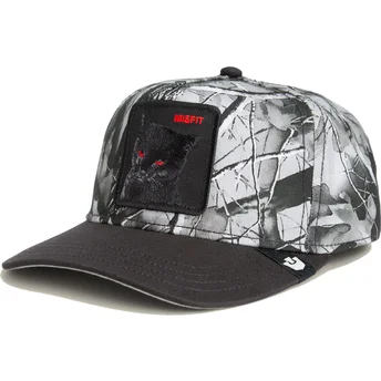Lippikset kaareva musta snapback Misfit Camo Desaturated Camo The Farm Goorin Bros.