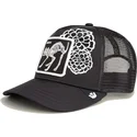 cap-kaareva-black-snapback-gato-dia-de-michi-dia-los-muertos-the-farm-the-farm-de-goorin-bros