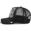 cap-kaareva-black-snapback-gato-dia-de-michi-dia-los-muertos-the-farm-the-farm-de-goorin-bros