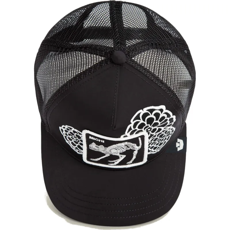 cap-kaareva-black-snapback-gato-dia-de-michi-dia-los-muertos-the-farm-the-farm-de-goorin-bros