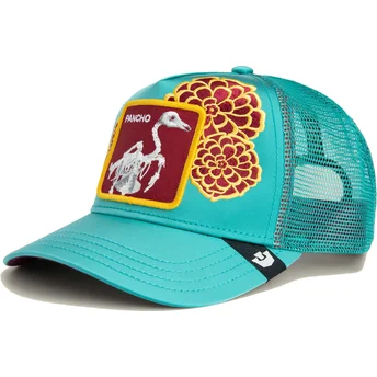 Cap kaareva blue snapback flamenco Dia de Pancho Dia Los Muertos The Farm The Farm de Goorin Bros.