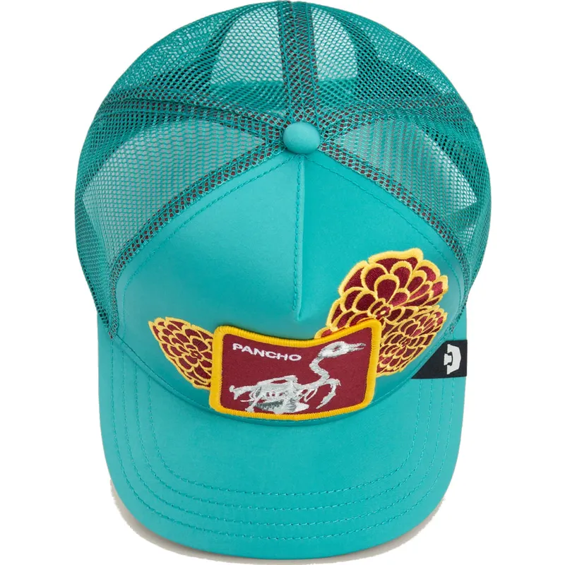 cap-kaareva-blue-snapback-flamenco-dia-de-pancho-dia-los-muertos-the-farm-the-farm-de-goorin-bros