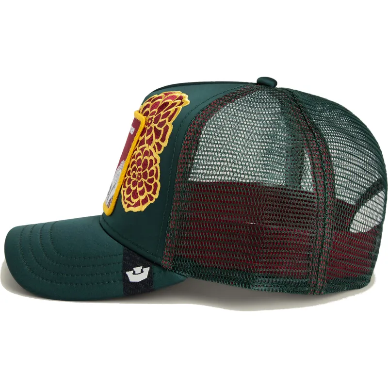 cap-kaareva-green-snapback-caballo-dia-de-potro-dia-los-muertos-the-farm-the-farm-de-goorin-bros