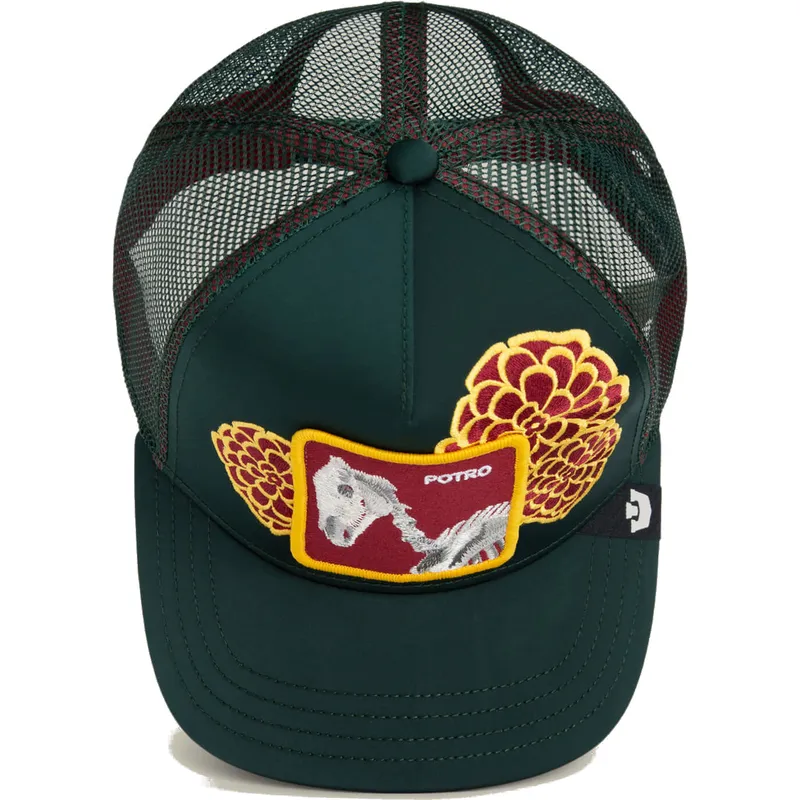 cap-kaareva-green-snapback-caballo-dia-de-potro-dia-los-muertos-the-farm-the-farm-de-goorin-bros