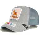 lippikset-kaareva-rekka-harmaa-snapback-rock-on-hobby-horse-happy-thoughts-the-farm-goorin-bros