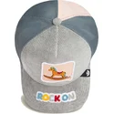 lippikset-kaareva-rekka-harmaa-snapback-rock-on-hobby-horse-happy-thoughts-the-farm-goorin-bros