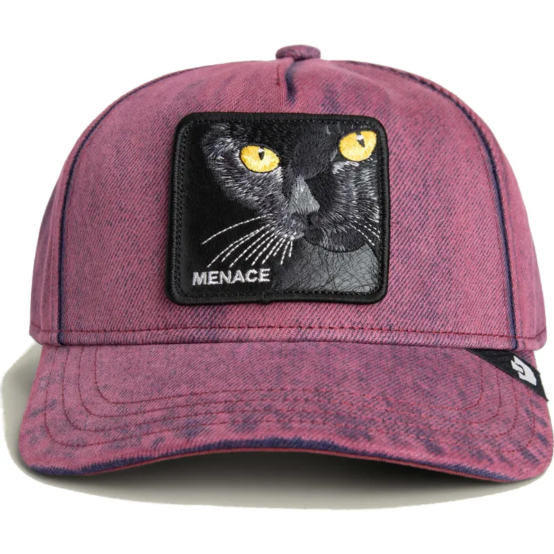 lippikset-kaareva-punainen-snapback-denim-menace-rail-bird-the-showdown-the-farm-goorin-bros lippikset-kaareva-punainen-snapback-denim-menace-rail-bird-the-showdown-the-farm-goorin-bros