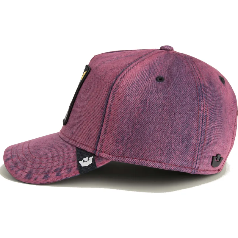 lippikset-kaareva-punainen-snapback-denim-menace-rail-bird-the-showdown-the-farm-goorin-bros lippikset-kaareva-punainen-snapback-denim-menace-rail-bird-the-showdown-the-farm-goorin-bros