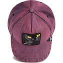 lippikset-kaareva-punainen-snapback-denim-menace-rail-bird-the-showdown-the-farm-goorin-bros