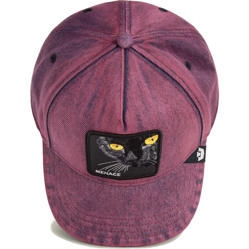 lippikset-kaareva-punainen-snapback-denim-menace-rail-bird-the-showdown-the-farm-goorin-bros lippikset-kaareva-punainen-snapback-denim-menace-rail-bird-the-showdown-the-farm-goorin-bros