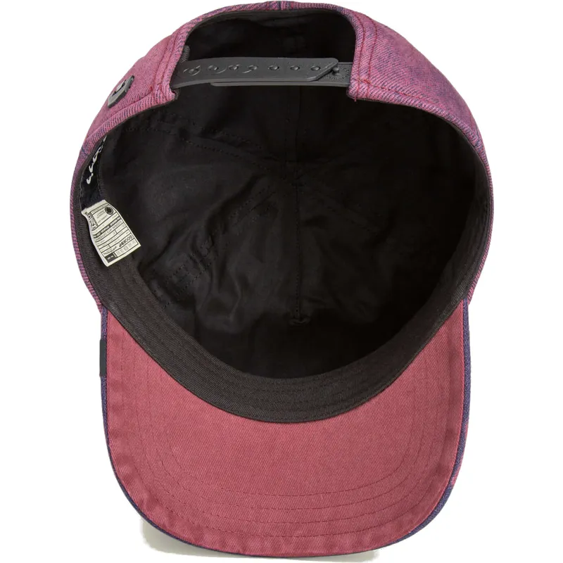 lippikset-kaareva-punainen-snapback-denim-menace-rail-bird-the-showdown-the-farm-goorin-bros lippikset-kaareva-punainen-snapback-denim-menace-rail-bird-the-showdown-the-farm-goorin-bros