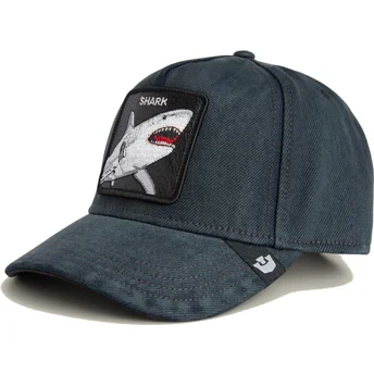 Lippikset kaareva musta snapback denim Smurf The Showdown The Farm Goorin Bros.