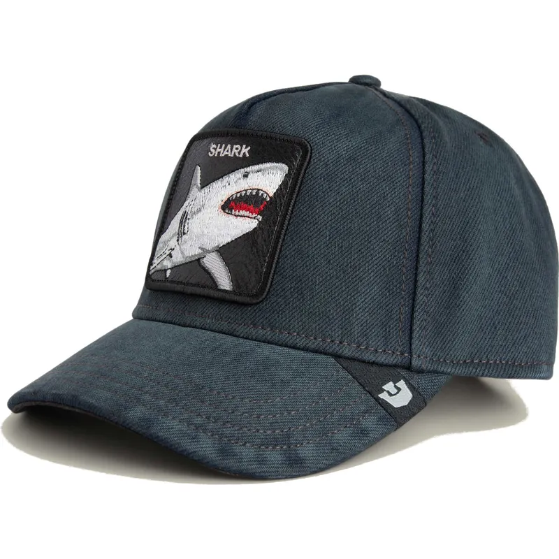 lippikset-kaareva-musta-snapback-denim-smurf-the-showdown-the-farm-goorin-bros