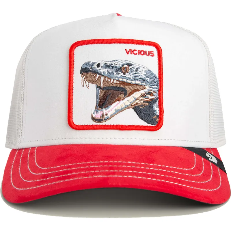 lippikset-kaareva-rekka-valkoinen-snapback-vicious-suede-snake-suede-truckers-the-farm-goorin-bros lippikset-kaareva-rekka-valkoinen-snapback-vicious-suede-snake-suede-truckers-the-farm-goorin-bros