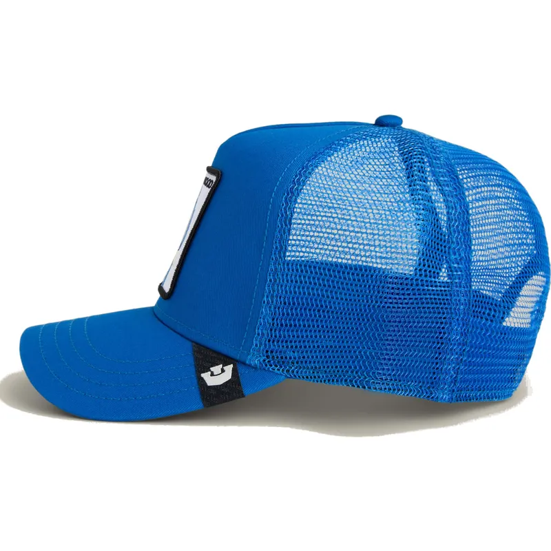 lippikset-kaareva-rekka-sininen-snapback-hollywood-rooster-sport-the-farm-goorin-bros