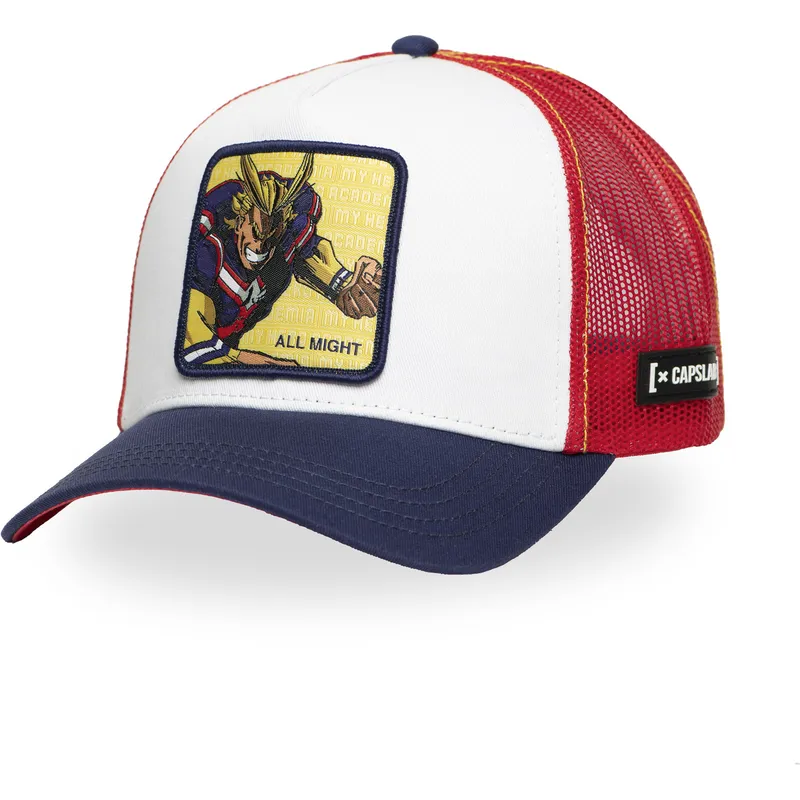 lippikset-kaareva-rekka-monivarinen-snapback-mha-all-might-my-hero-academia-capslab lippikset-kaareva-rekka-monivarinen-snapback-mha-all-might-my-hero-academia-capslab