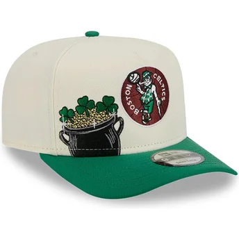 Cap kaareva green snapback 9FIFTY A Frame Precurved Hardwood Classics Boston Celtics NBA New Era