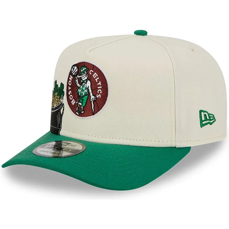 lippikset-kaareva-vihrea-snapback-9fifty-a-frame-precurved-hardwood-classics-boston-celtics-nba-new-era