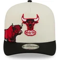 lippikset-kaareva-musta-snapback-9fifty-a-frame-precurved-hardwood-classics-chicago-bulls-nba-new-era