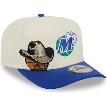 Cap kaareva blue snapback 9FIFTY A Frame Precurved Hardwood Classics Dallas Mavericks NBA New Era