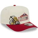 lippikset-kaareva-punainen-snapback-9fifty-a-frame-precurved-hardwood-classics-denver-nuggets-nba-new-era