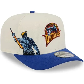 Cap kaareva blue snapback 9FIFTY A Frame Precurved Hardwood Classics Golden State Warriors NBA New Era