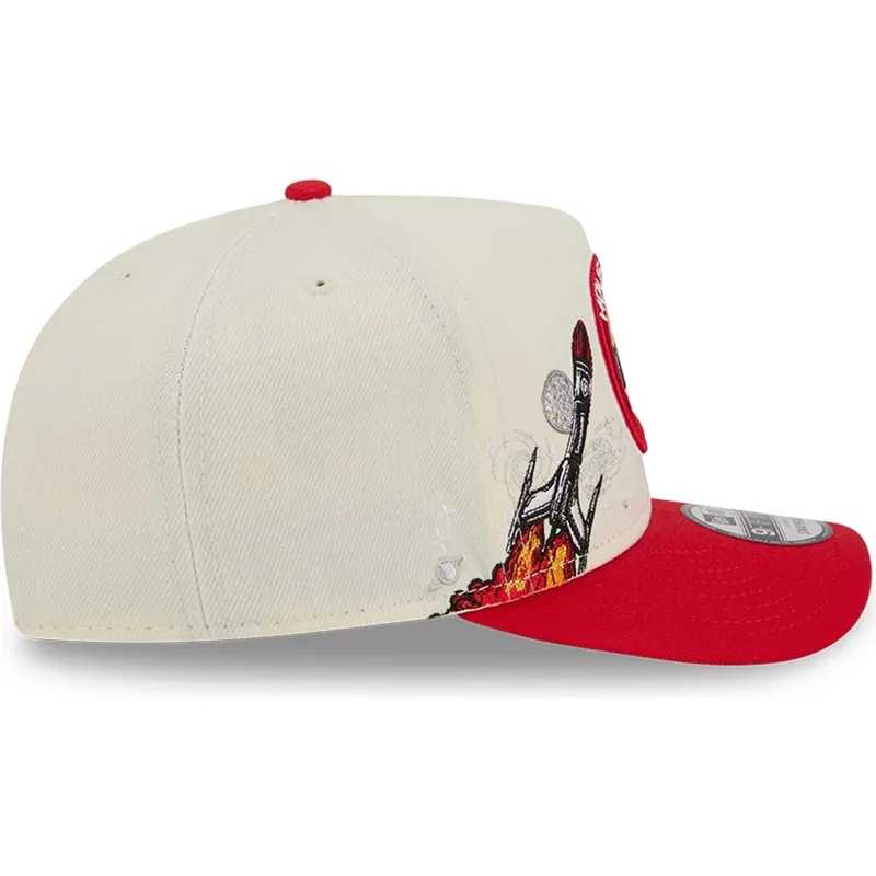 cap-kaareva-red-snapback-9fifty-a-frame-precurved-hardwood-classics-houston-rockets-nba-new-era cap-kaareva-red-snapback-9fifty-a-frame-precurved-hardwood-classics-houston-rockets-nba-new-era