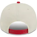 cap-kaareva-red-snapback-9fifty-a-frame-precurved-hardwood-classics-houston-rockets-nba-new-era