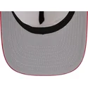lippikset-kaareva-punainen-snapback-9fifty-a-frame-precurved-hardwood-classics-houston-rockets-nba-new-era