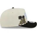 lippikset-kaareva-musta-snapback-9fifty-a-frame-precurved-hardwood-classics-los-angeles-lakers-nba-new-era