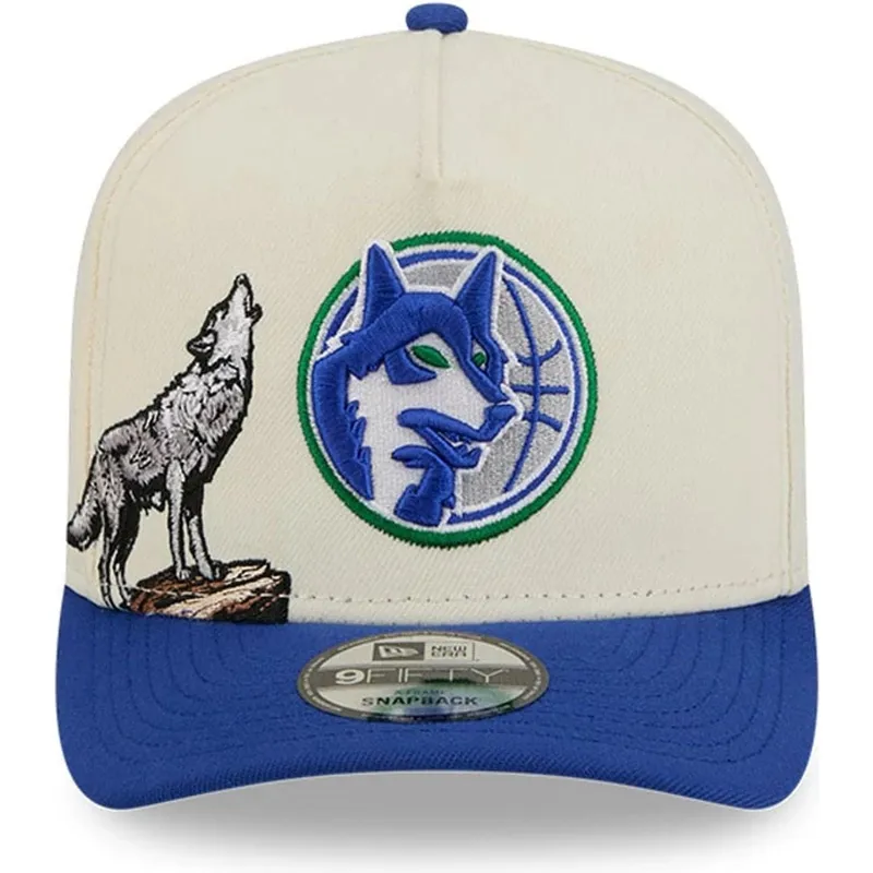 lippikset-kaareva-sininen-snapback-9fifty-a-frame-precurved-hardwood-classics-minnesota-timberwolves-nba-new-era