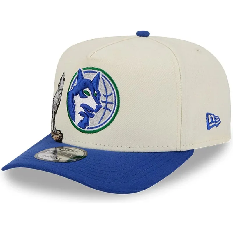 lippikset-kaareva-sininen-snapback-9fifty-a-frame-precurved-hardwood-classics-minnesota-timberwolves-nba-new-era