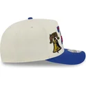 lippikset-kaareva-sininen-snapback-9fifty-a-frame-precurved-hardwood-classics-philadelphia-76ers-nba-new-era
