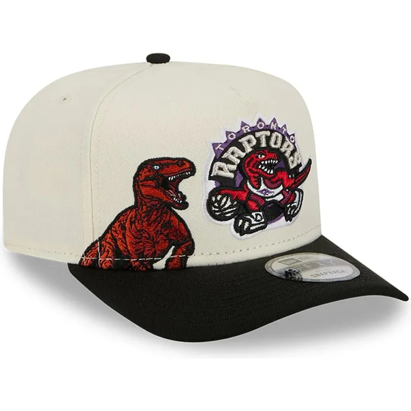 lippikset-kaareva-musta-snapback-9fifty-a-frame-precurved-hardwood-classics-toronto-raptors-nba-new-era