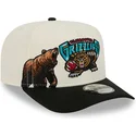 lippikset-kaareva-musta-snapback-9fifty-a-frame-precurved-hardwood-classics-vancouver-grizzlies-nba-new-era