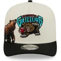 lippikset-kaareva-musta-snapback-9fifty-a-frame-precurved-hardwood-classics-vancouver-grizzlies-nba-new-era