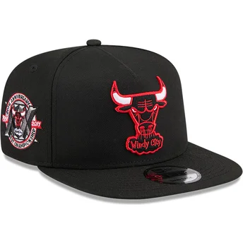 Cap litteä black snapback 9FIFTY A Frame Hardwood Classics Chicago Bulls NBA New Era