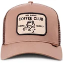 lippikset-kaareva-rekka-ruskea-snapback-hft-coffee-head-djinns