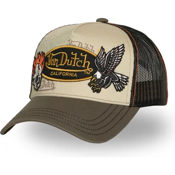 Lippikset kaareva rekka monivärinen snapback PATCHES11 Von Dutch