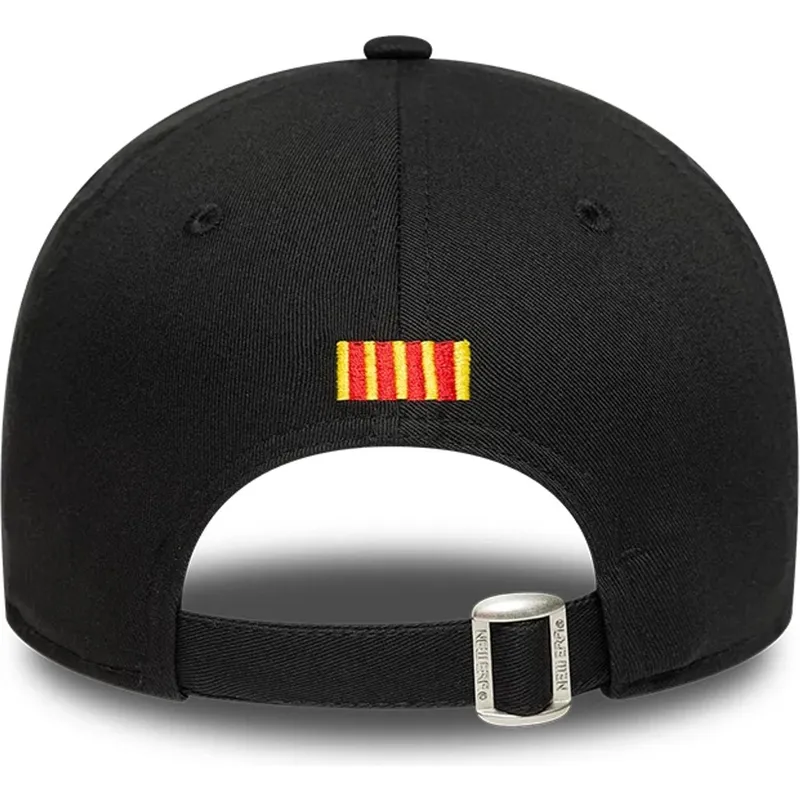 cap-kaareva-black-snapback-9forty-ajustable-fc-barcelona-laliga-new-era