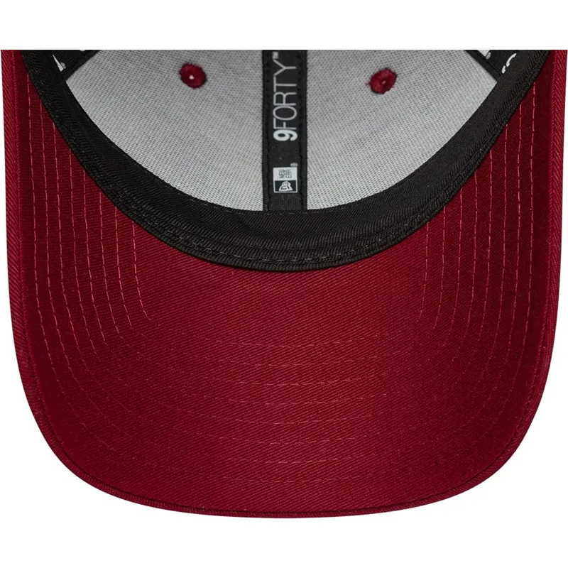 cap-kaareva-red-snapback-9forty-ajustable-fc-barcelona-laliga-new-era