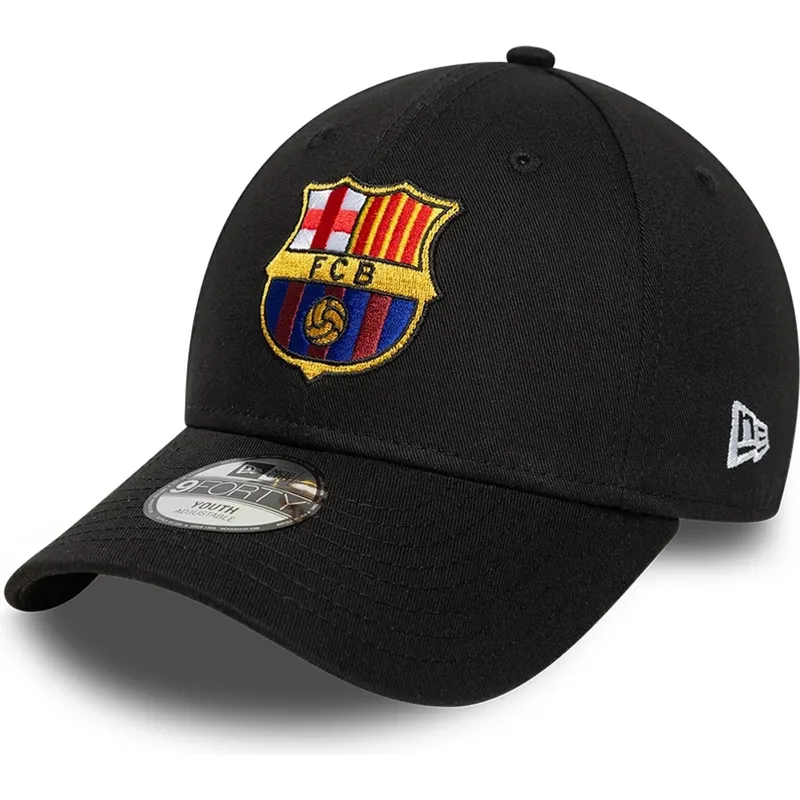 cap-kaareva-black-snapback-lapsille-9forty-ajustable-fc-barcelona-laliga-new-era cap-kaareva-black-snapback-lapsille-9forty-ajustable-fc-barcelona-laliga-new-era