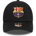 cap-kaareva-black-snapback-lapsille-9forty-ajustable-fc-barcelona-laliga-new-era